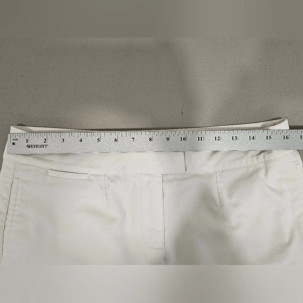 Puma Womens White Golf Skirt‎ Skort 10 Stretch Athletic Pickleball Tennis